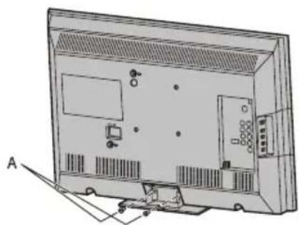 TOSHIBA 32HV10G - Montarea suportului - 2