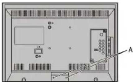 TOSHIBA 24HV10G - Montarea suportului - 1