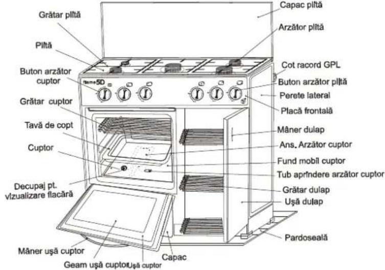 Tehnoton Flame 5 D - Descrierea aparatului - 1