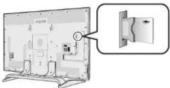 SHARP LC-80UQ10KN - Introducerea cartelei CA în modulul Cl - 1