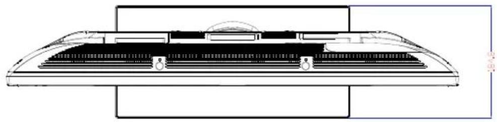 SHARP LC-32LD145V - Desene dimensionale - 1