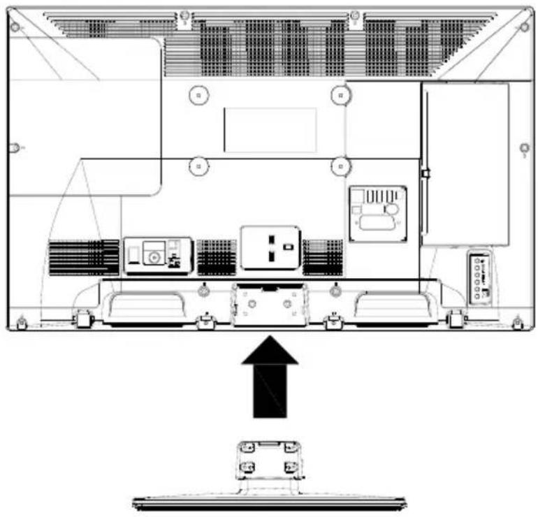 SHARP LC-32LD145V - Demontarea suportului - 1