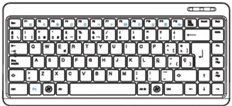 AOC A2472PWH - TASTATURĂ ȘI MOUSE - 1