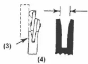 (3) (4)