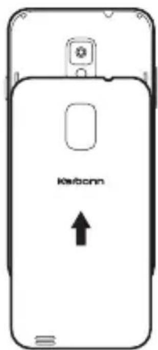 Karbonn A5s - Instalarea bateriei si a sim cardului - 4