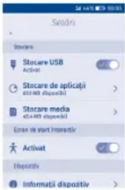 Sedri Stocare Stocare USB Activat Stocare de aplicati 45.4483 dispositi Stocare media 45.4483 dispositi Econ de start inactivat Activat Dispositiv Informatii dispositiv