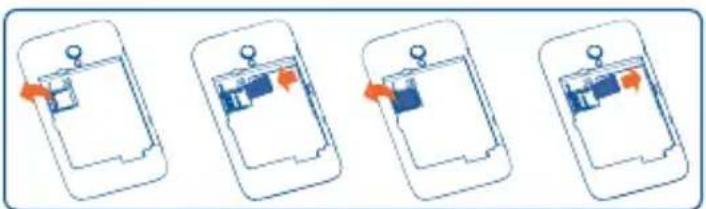 ORANGE Klif - Introducerea și scoaterea cartelei microSD - 1