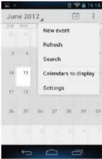 Allview P5 Alldro - Calendar - 2