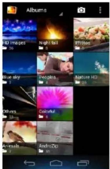Albums HD Images 36 Nightfall 0 Photos 0 Blue sky 7 People's 4 Nature HD 25 Others 22 Colorful 8 Animals 7 AndroZip 25