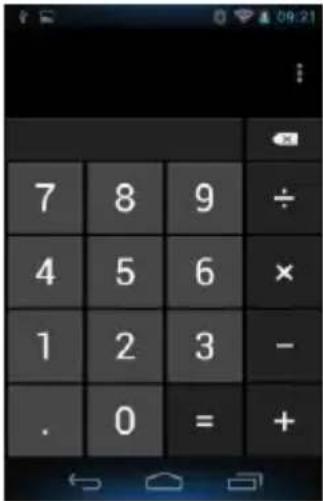 7 8 9 ÷ 4 5 6 × 1 2 3 - . 0 = +