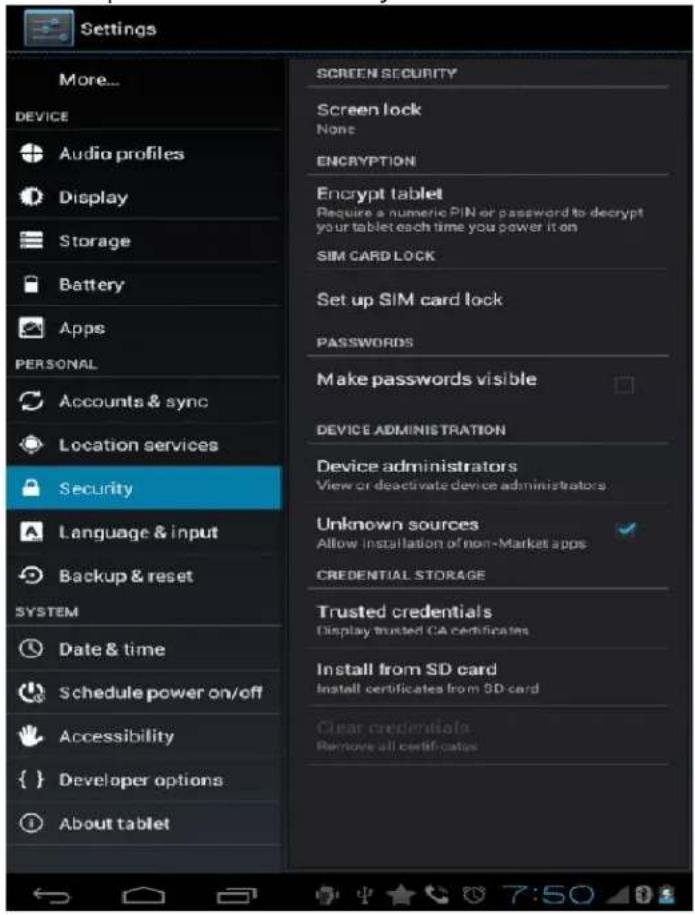 Evolio Tab 3G - Servicii de localizare - 2