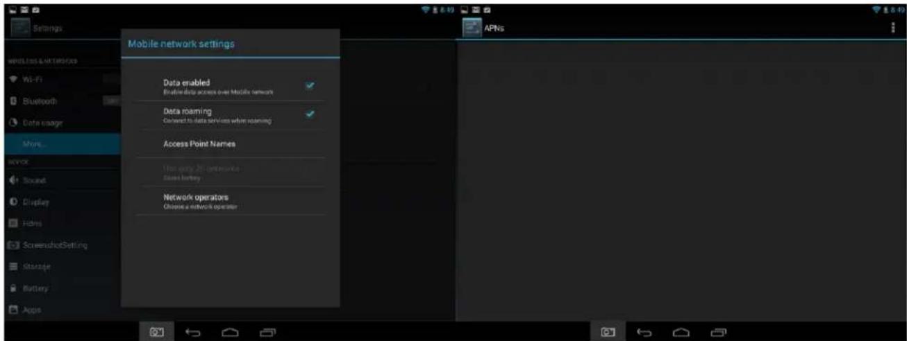 E-Boda Revo R80 - Alte setari dupa conectarea modem-ului 3G (daca nu funconeaza automat): - 1