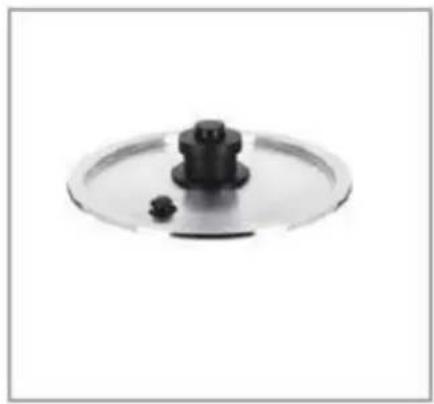 Delimano Tempo Presto - Capac din inox și sticlă - 1