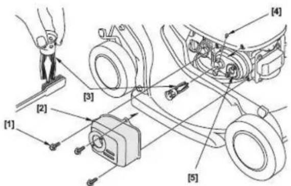 Honda HRX537VKE - Întreținerea sitei anti scânteie - 1