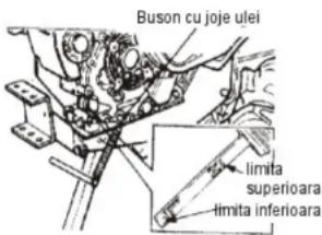 Buson cu joje ulei limita superioara limita inferioara