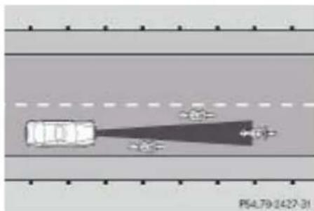 Mercedes-Benz E207 (2009) - Recomandări pentru conducerea asistată de sistemul Distronic Plus - 4
