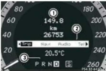 149.8 km 26753 Trip Navi Audio Tel 20.5°C PRND S P54.32-6436-1