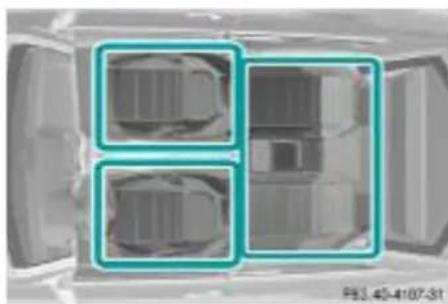 Mercedes-Benz E207 (2009) - 2-zone Thermatic - 1