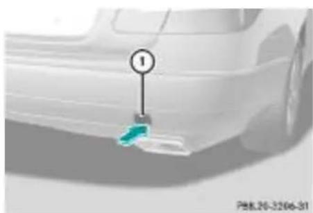 Mercedes-Benz E207 (2009) - Deschiderea capacului spate - 1