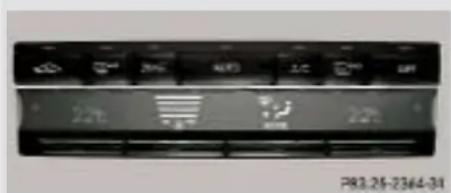 Mercedes-Benz E207 (2009) - Sistemul de climatizare - 1
