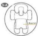 Coccolle C 845 - Indepartarea protectiei CuddleMe pentru copiii cu greutatea peste 5.5 kg - 1