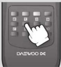 DAEWOO DTB-21S7 - Tasta SUBPAGINA (☐) (A10): - 2