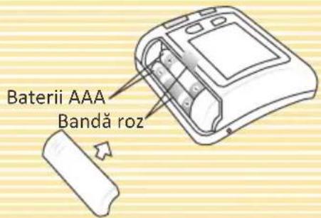 Baterii AAA Bandă roz