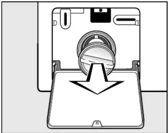 MIELE WMB125 WPS Performance 1600 - Procedura de evacuare a apei - 2