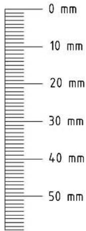 0 mm 10 mm 20 mm 30 mm 40 mm 50 mm