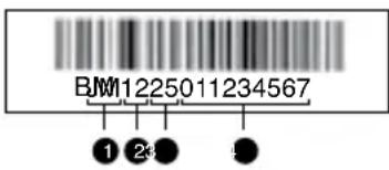 BJM1225011234567 1 24 3