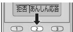 PANASONIC VE-GD66DL - 子機で電話に出る - 1