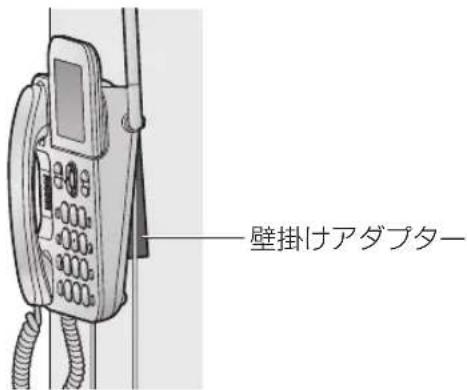 PANASONIC VE-GD66DL - 壁掛け用ツメを起こす - 3