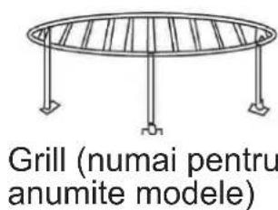 Grill (numai pentru anumite modele)