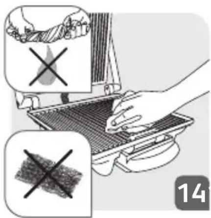 Diagram illustrating heat transfer process with labeled components and cross symbols