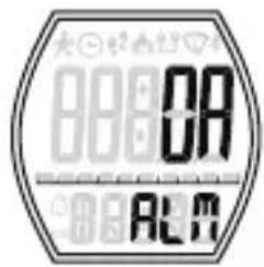 X-Fit E-Ink Ceas - Modul de setare al alarmei - 1