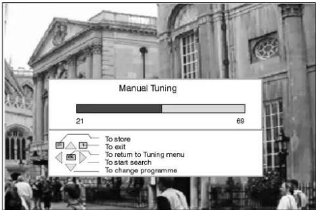 PANASONIC TX-W32D2DP - Manualtuning(Frontpanel) - 4