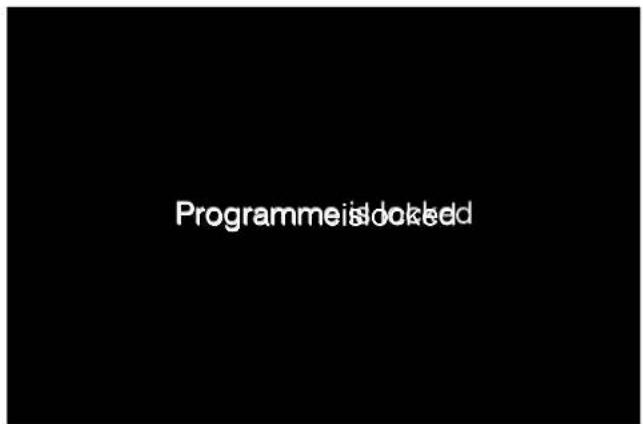 Programme is looked
