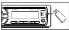 PNI Clementine 8210 - Inserarea cardului SD sau a unei memorii USB - 2