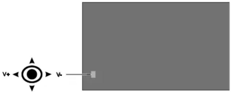 TOSHIBA TD-P553E - Control Buttons on the Display - 1