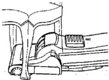 PANASONIC MC-E563K - E) FOOT PEDAL BODY ADJUSTMENT / AUTOMATIC BEATER BAR ON / STOP - 3