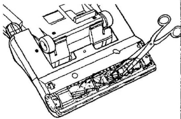 PANASONIC MC-E563K - MAINTENANCE FOR THE ROTARY BRUSH - 2