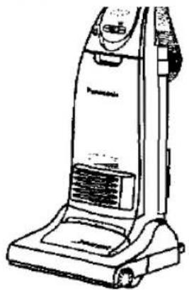 PANASONIC MC-E563K - E) FOOT PEDAL BODY ADJUSTMENT / AUTOMATIC BEATER BAR ON / STOP - 1