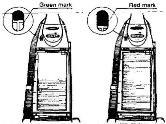 PANASONIC MC-E563K - I) DUST BAG CHECK INDICATOR - 1