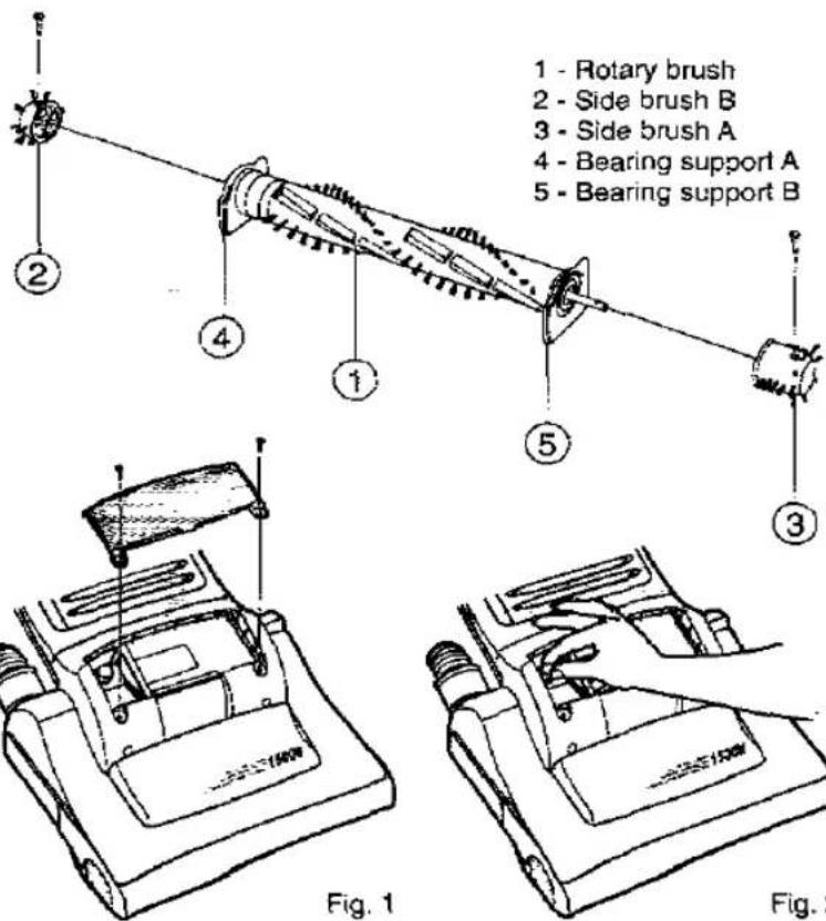 PANASONIC MC-E563K - HOW TO REPLACE HEADLIGHT BULB - 1
