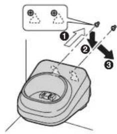 PANASONIC KX-TW201RMBA - Montarea pe perete - 3