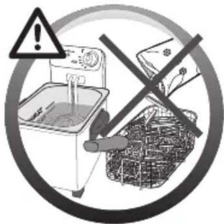 Warning sign with warning symbol, indicating household cleaning or disinfection