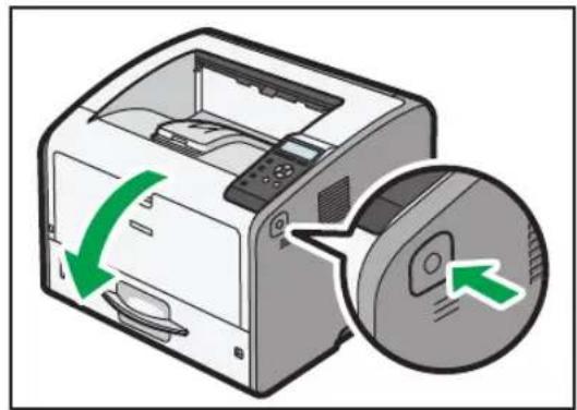 RICOH SP 6450 - 紙づまり(B)(C)が発生したとき - 1