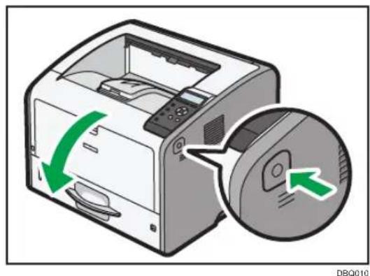 RICOH SP 6450 - 紙づまり(A1)が発生したとき - 3