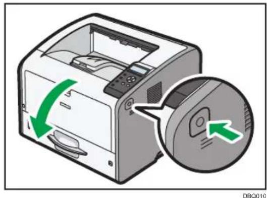 RICOH SP 6450 - 紙づまり(Y1)、(Y2)または(Y3)が発生したとき - 3