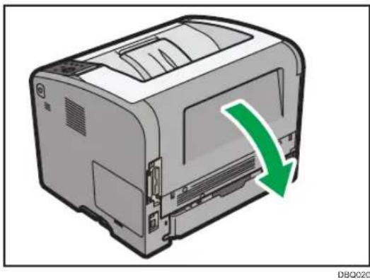 RICOH SP 6450 - 封筒レバーを使用する - 1